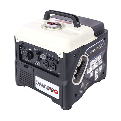 Heavy-Duty 1200W Ultra-Quiet Portable Gas Engine Inverter Generator