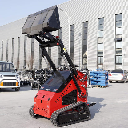 Heavy-Duty 13.5HP Mini Crawler Skid Steer Loader with Bucket