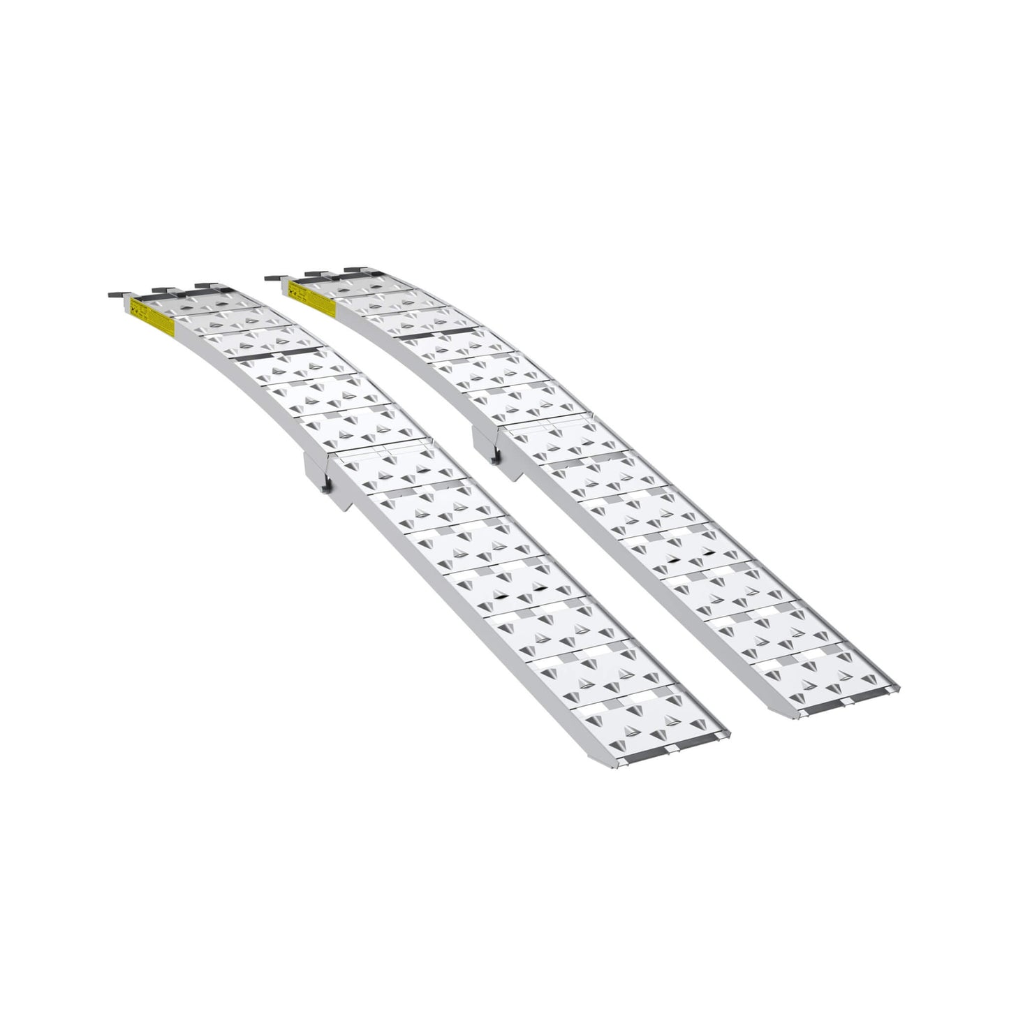 Heavy-Duty 1500LB 7.5FT Folding Aluminum Loading Ramps Set