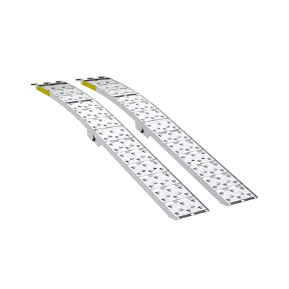 Heavy-Duty 1500LB 7.5FT Folding Aluminum Loading Ramps Set
