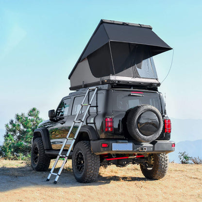 Trailora Heavy-Duty 2-3 Person Hardshell Rooftop Tent with Ladder