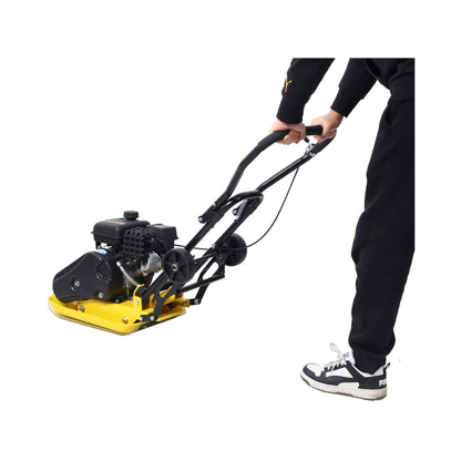 Heavy-Duty 2.5HP 79CC 8200N Gas-Powered Plate Compactor Machine
