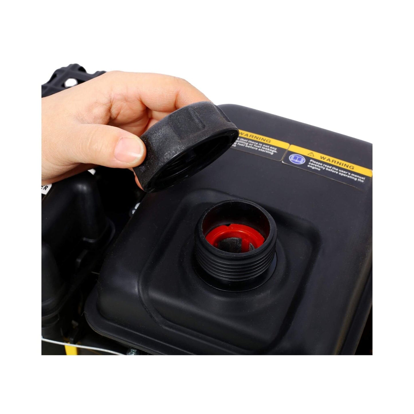 Heavy-Duty 2.5HP 79CC 8200N Gas-Powered Plate Compactor Machine