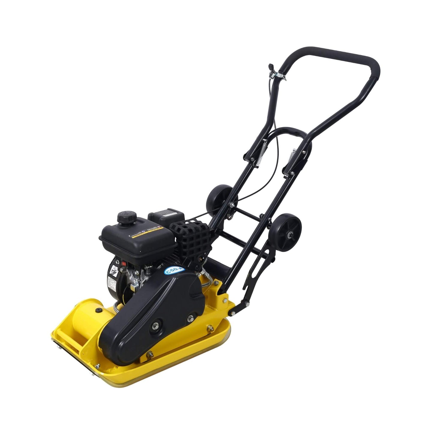 Heavy-Duty 2.5HP 79CC 8200N Gas-Powered Plate Compactor Machine
