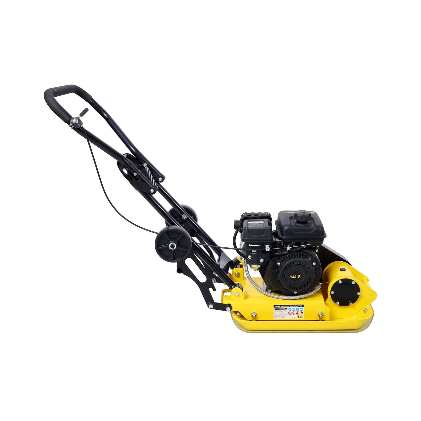 Heavy-Duty 2.5HP 79CC 8200N Gas-Powered Plate Compactor Machine