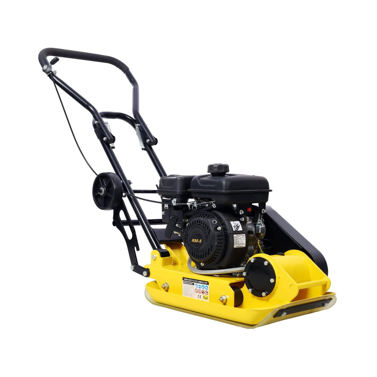 Heavy-Duty 2.5HP 79CC 8200N Gas-Powered Plate Compactor Machine