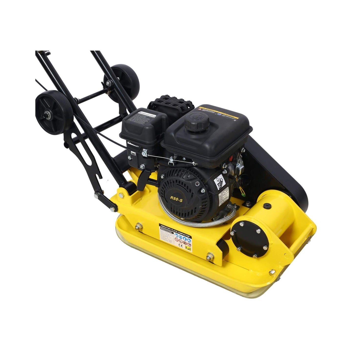 Heavy-Duty 2.5HP 79CC 8200N Gas-Powered Plate Compactor Machine