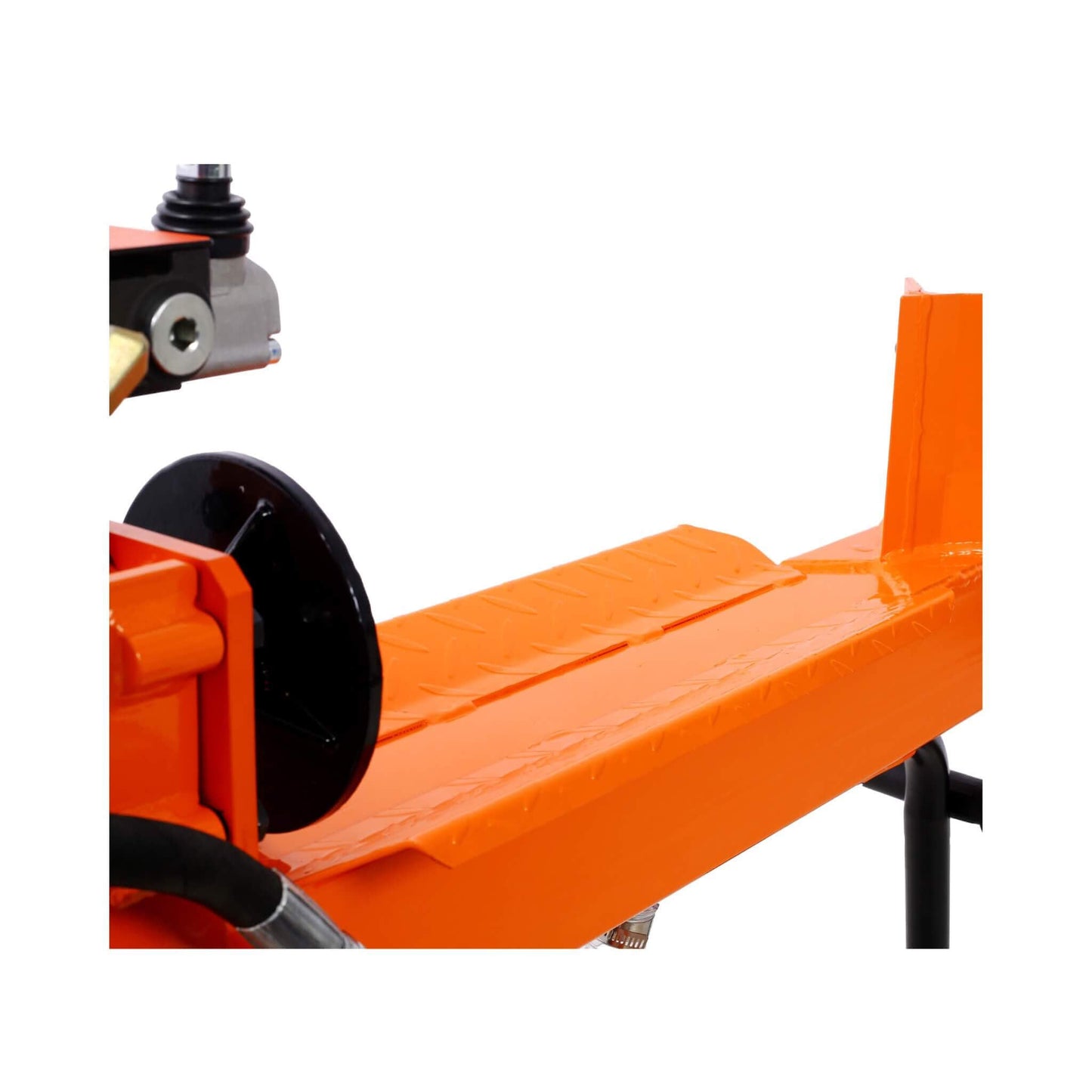 Heavy-Duty 20-Ton 7HP Portable Log Splitter with Auto-Return Hydraulic Ram