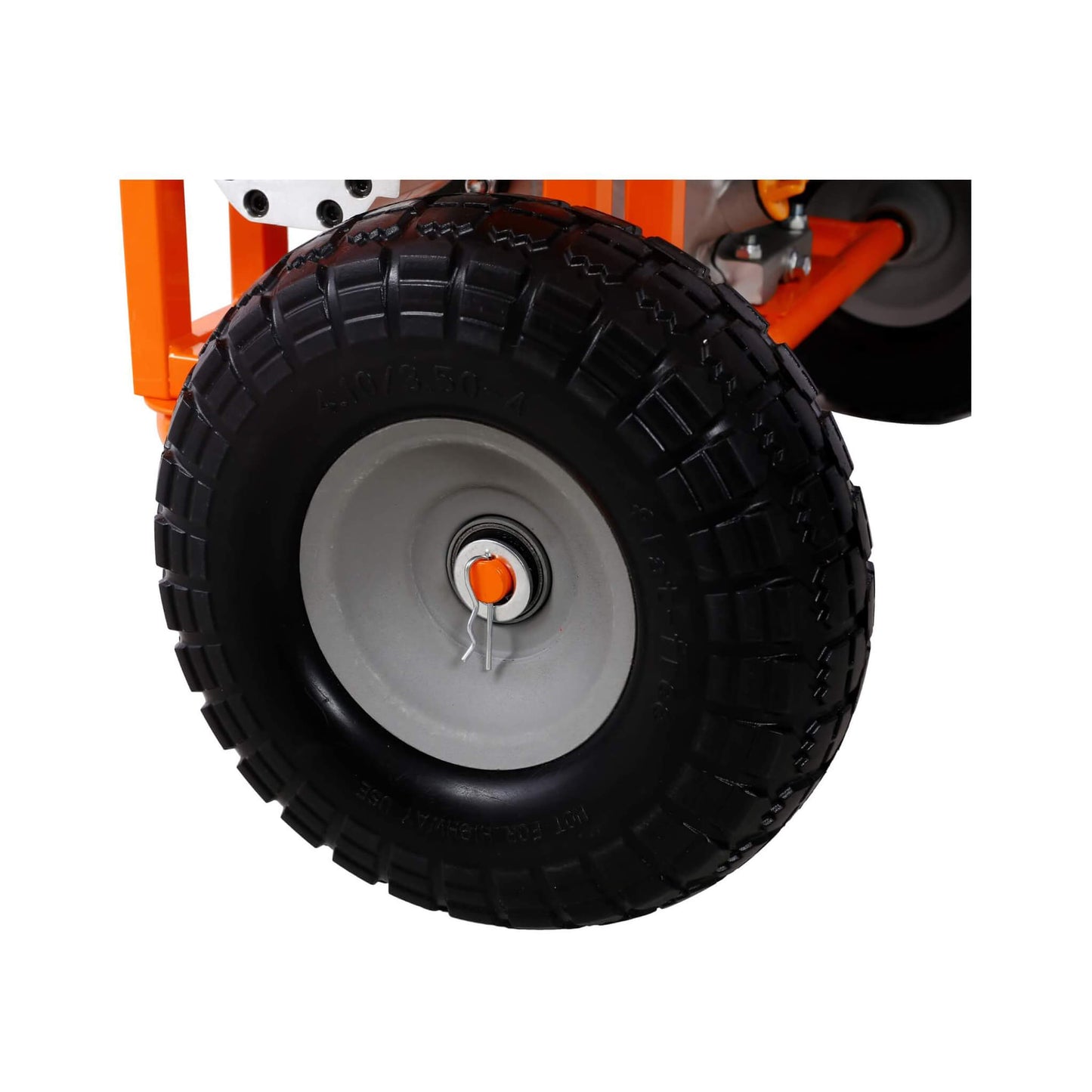 Heavy-Duty 20-Ton 7HP Portable Log Splitter with Auto-Return Hydraulic Ram