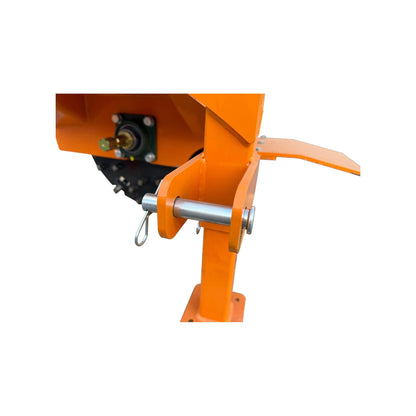 Heavy-Duty 24-Inch 3-Point PTO Powered Stump Grinder for 15-45HP Tractors [PTO Shaft Included]
