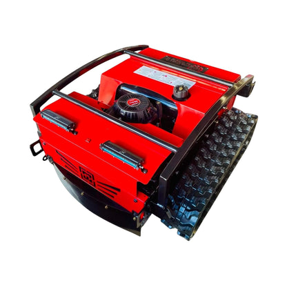 Heavy-Duty 24-Inch 9HP Commercial Remote-Controlled Lawn Mower with Snow Plow