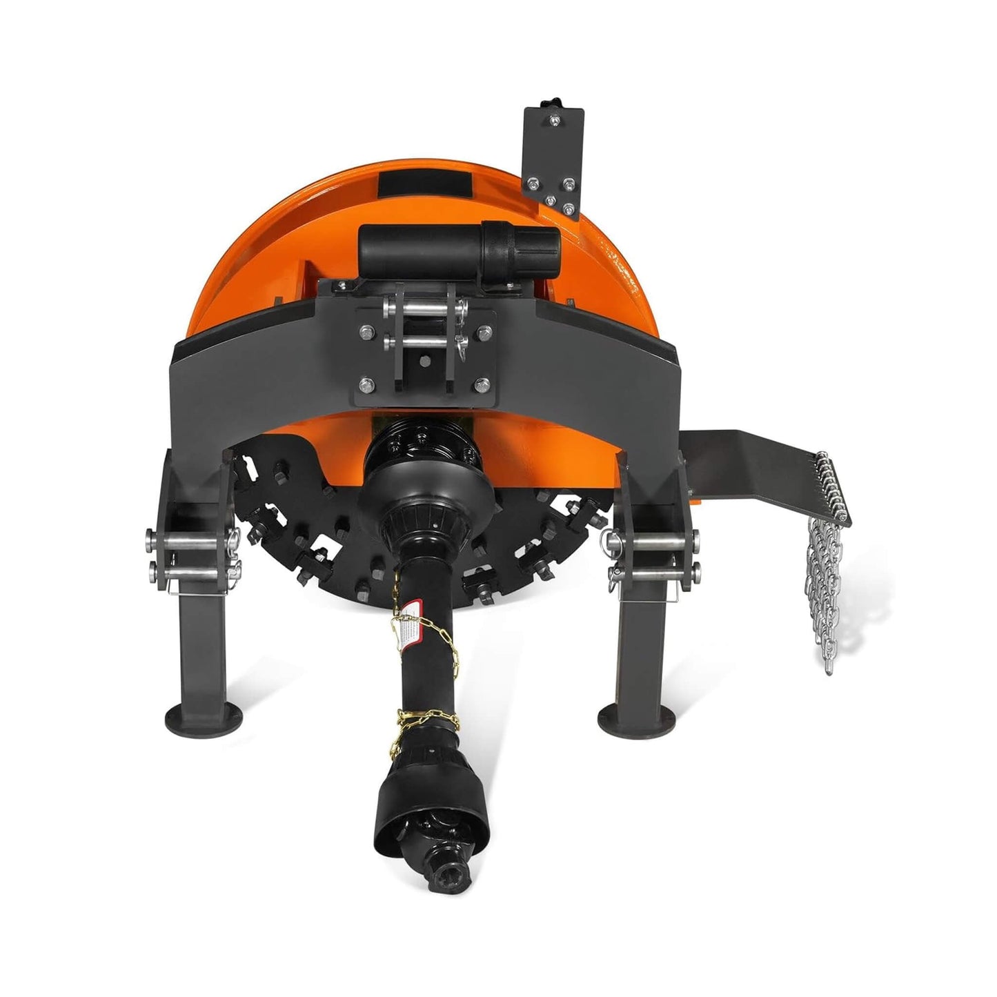 Heavy-Duty 30-Inch 3-Point PTO Stump Grinder for 40-100HP Tractors [PTO Shaft Included]