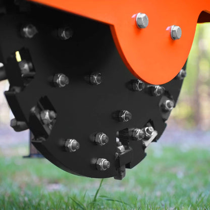 Heavy-Duty 30-Inch 3-Point PTO Stump Grinder for 40-100HP Tractors [PTO Shaft Included]
