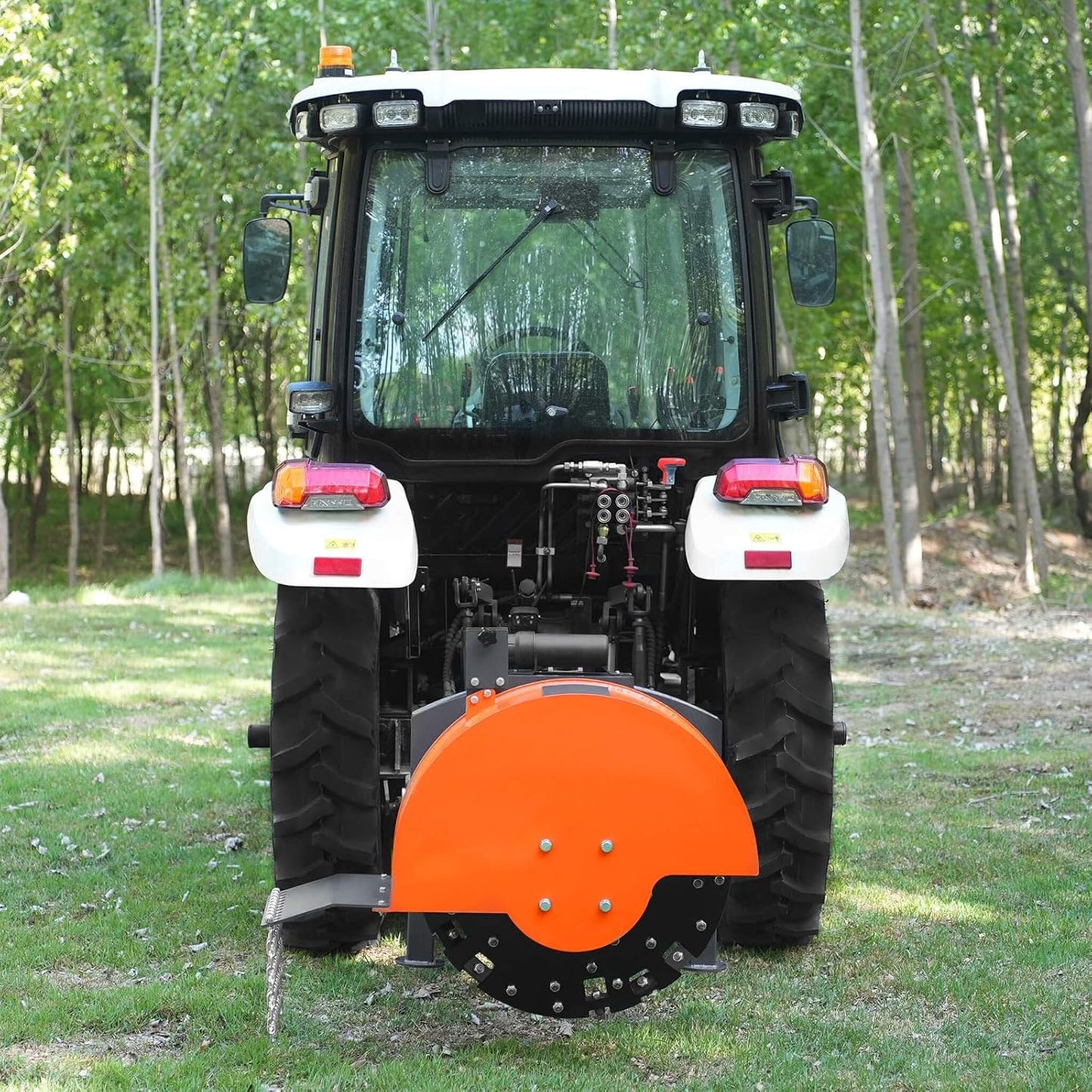 Heavy-Duty 30-Inch 3-Point PTO Stump Grinder for 40-100HP Tractors [PTO Shaft Included]
