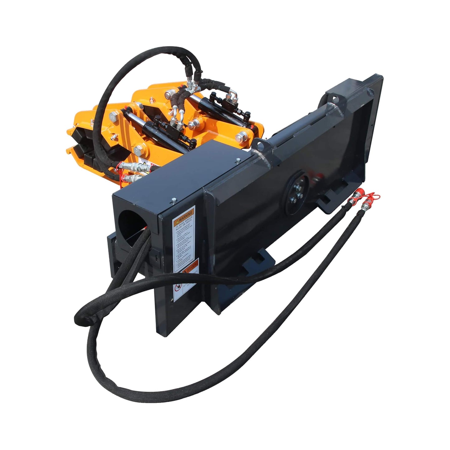 Heavy-Duty 32FT Double Pole Claw Dual Grapple Skid Steer Attachment