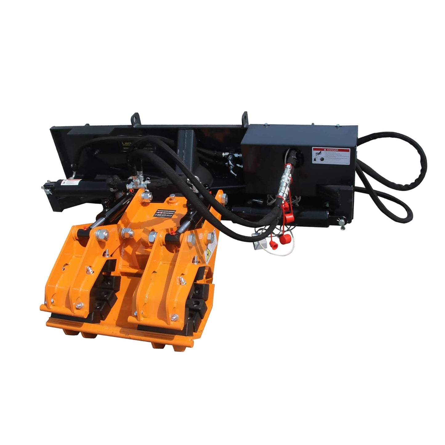 Heavy-Duty 32FT Double Pole Claw Dual Grapple Skid Steer Attachment