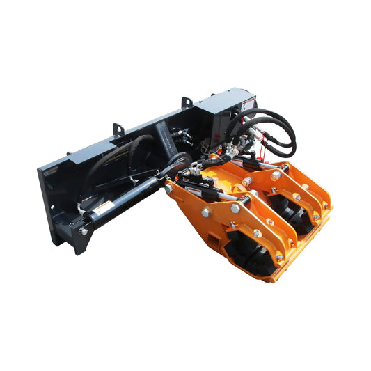 Heavy-Duty 32FT Double Pole Claw Dual Grapple Skid Steer Attachment