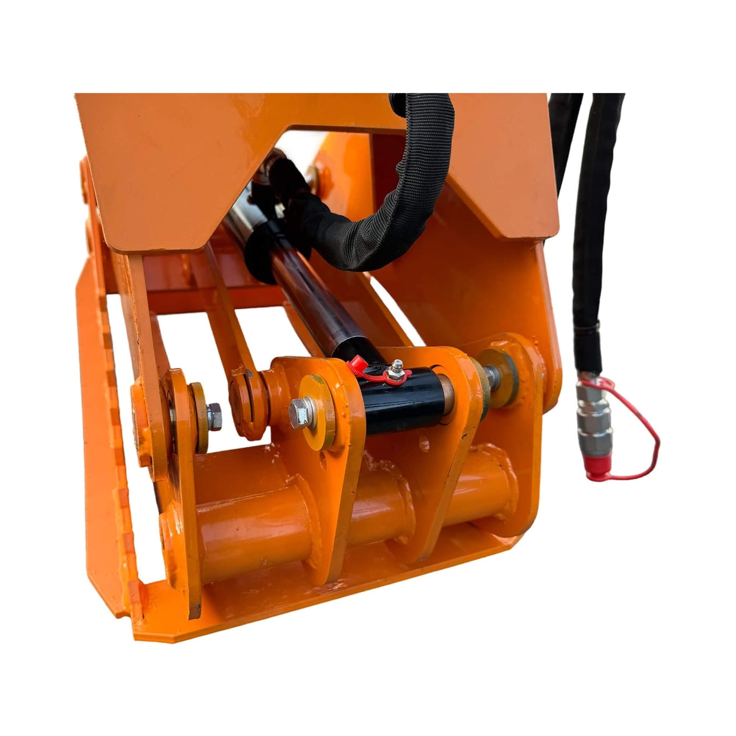 Heavy-Duty 360-Degree Rotating Log Grapple Skid Steer Attachment