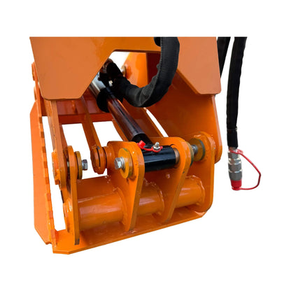 Heavy-Duty 360-Degree Rotating Log Grapple Skid Steer Attachment