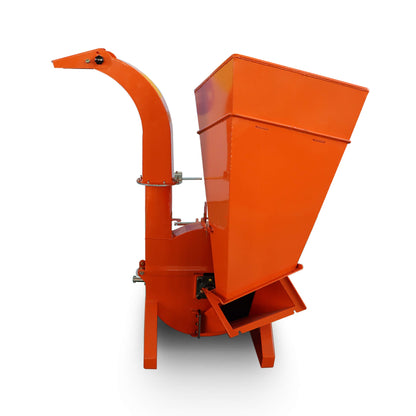 Heavy-Duty 4-Inch PTO Wood Chipper Shredder Attachment for Tractors