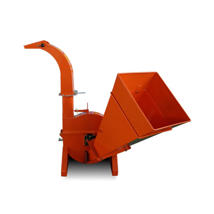 Heavy-Duty 4-Inch PTO Wood Chipper Shredder Attachment for Tractors
