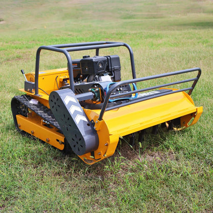 Heavy-Duty 459CC Commercial Remote-Controlled Hybrid Mower