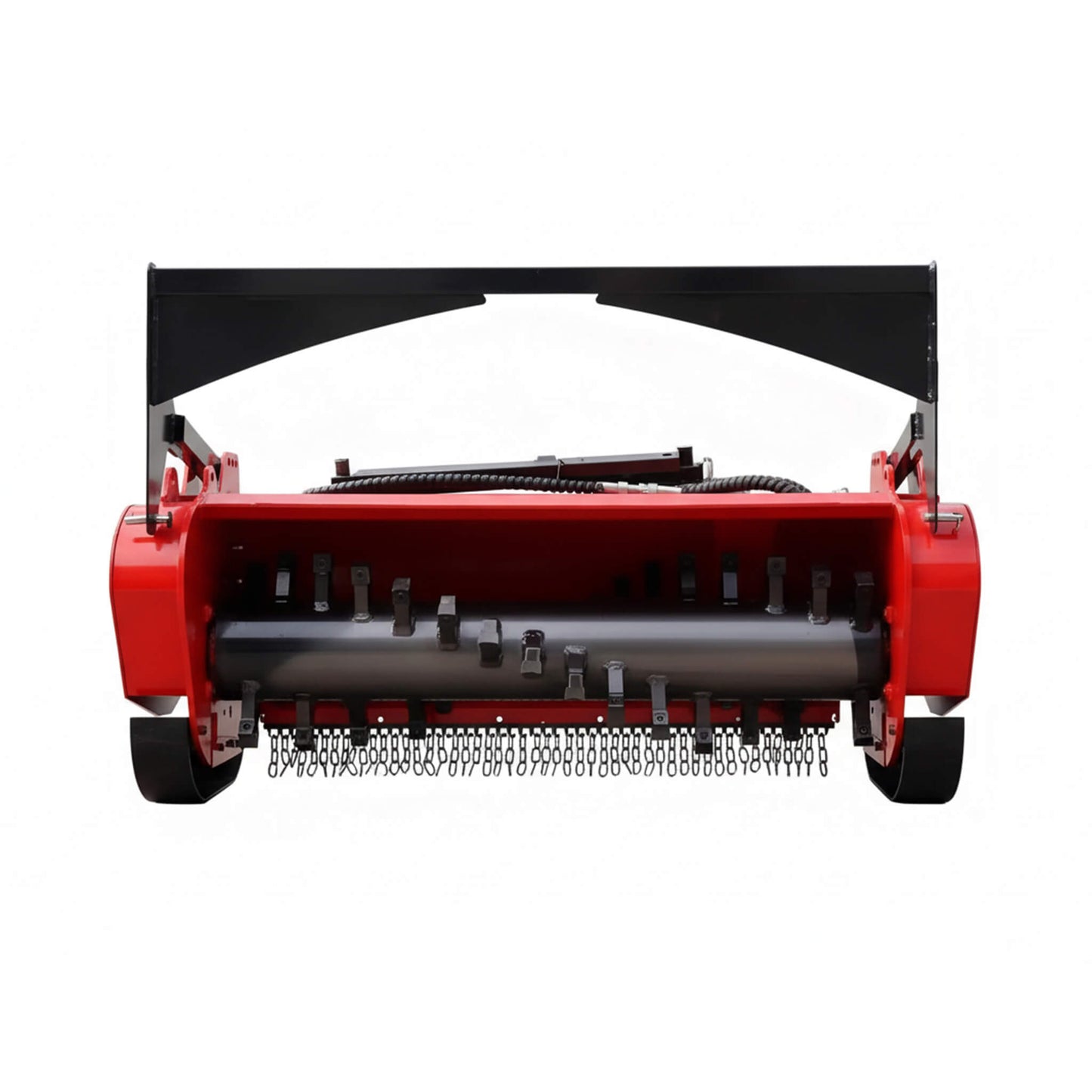 Heavy-Duty 46-Inch Drum Forestry Skid Steer Mulcher Attachment