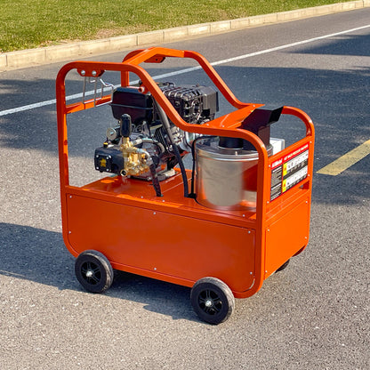 Heavy-Duty 4GPM 4000PSI Commercial Portable Hot Water Pressure Power Washer