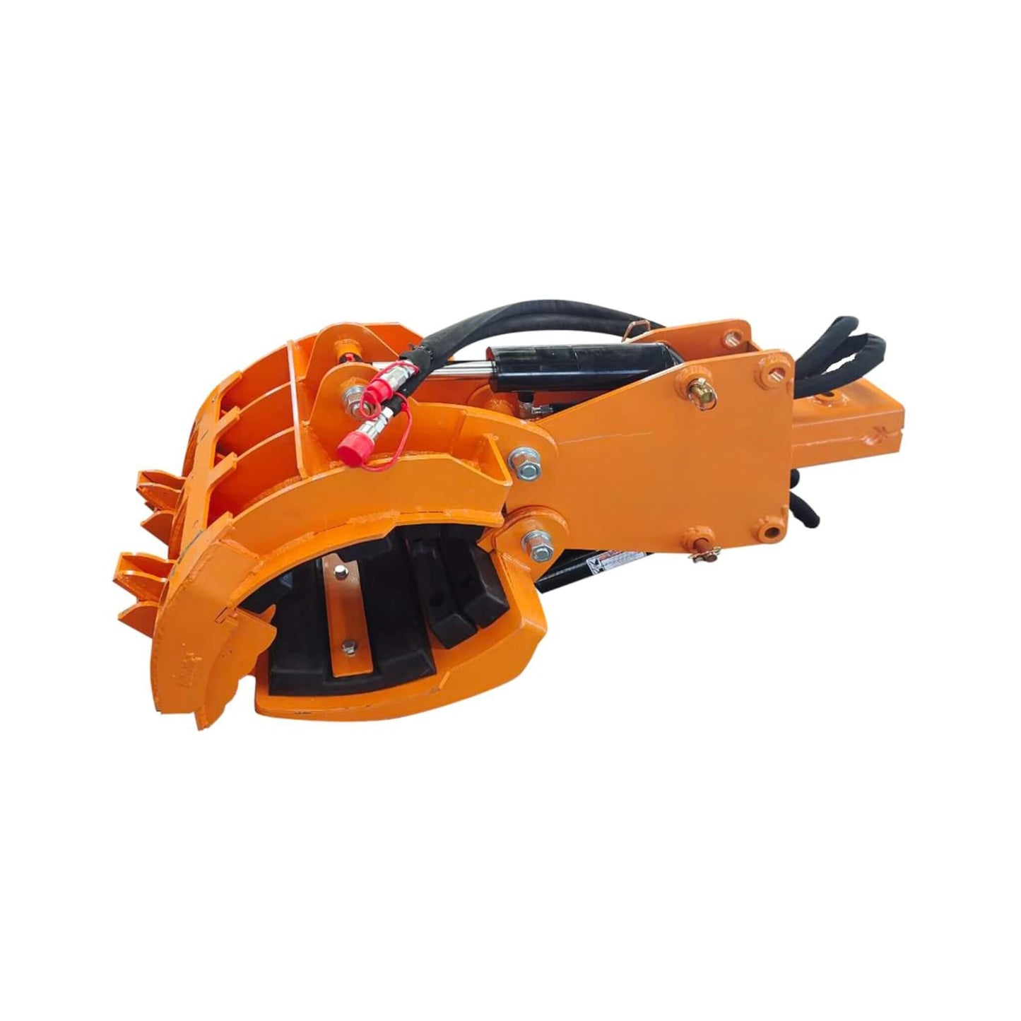 Heavy-Duty 5-Finger Rotating Rock and Tree Grapple Skid Steer Attachment