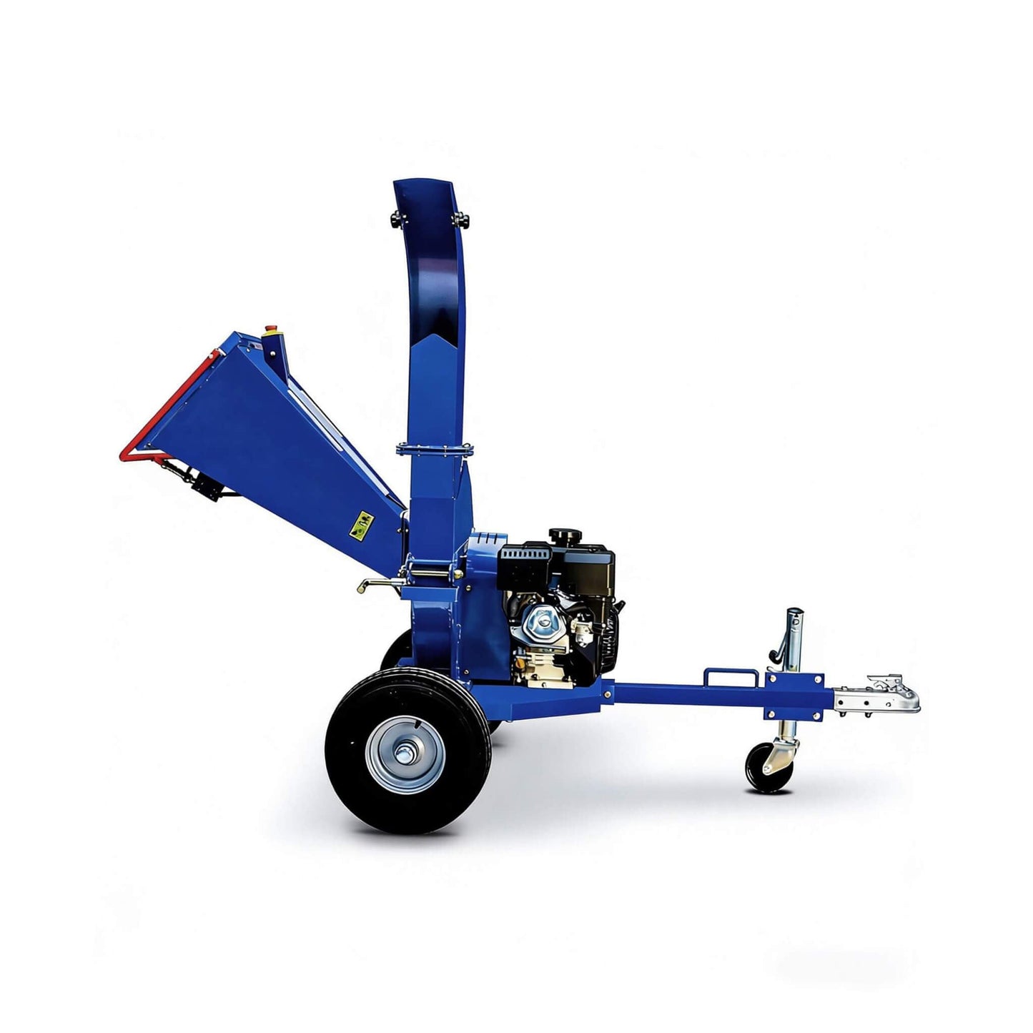 Heavy-Duty 5-Inch 15HP 420CC Gas Towable Disc Wood Chipper Shredder with Recoil Start