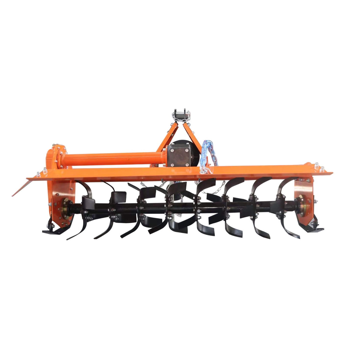 Heavy-Duty Single-Speed 3-Point Rotary Tiller Attachment