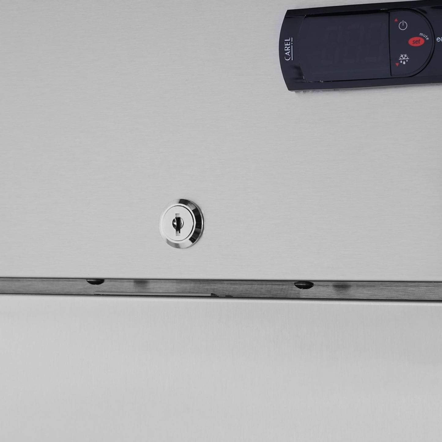 Heavy-Duty 54" Stainless Steel 2-Door Reach-In Upright Commercial Freezer