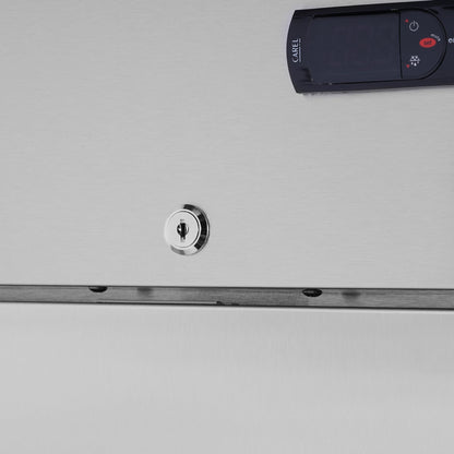 Heavy-Duty 54" Stainless Steel 2-Door Reach-In Upright Commercial Freezer