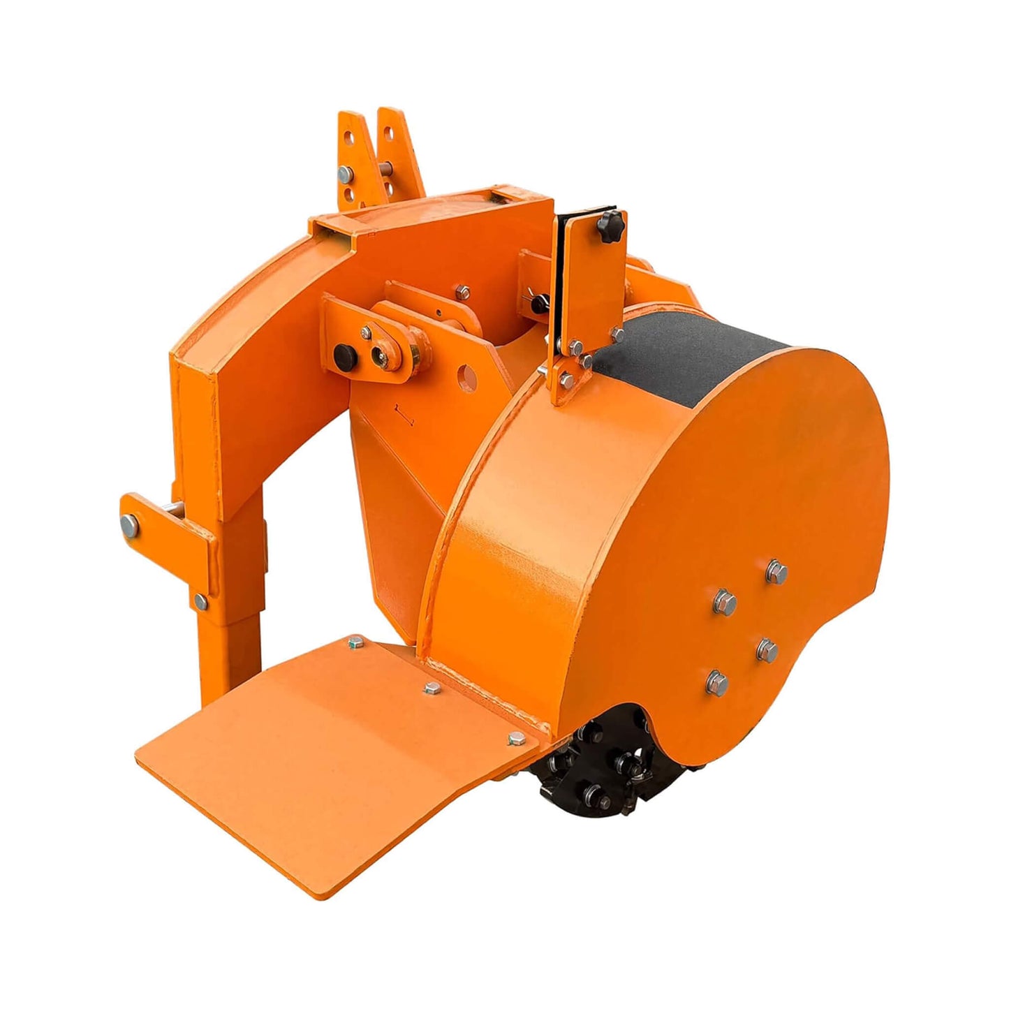 Heavy-Duty 24-Inch 3-Point PTO Powered Stump Grinder for 15-45HP Tractors [PTO Shaft Included]