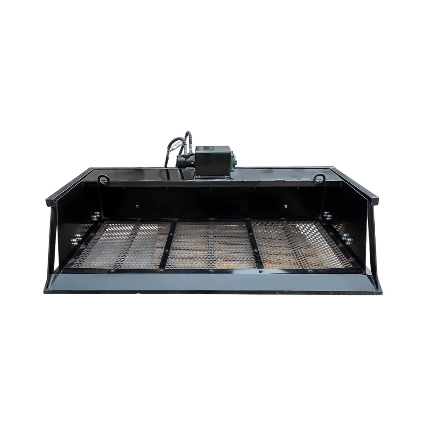 Heavy-Duty 60-Inch Topsoil Screening Skid Steer Bucket Attachment