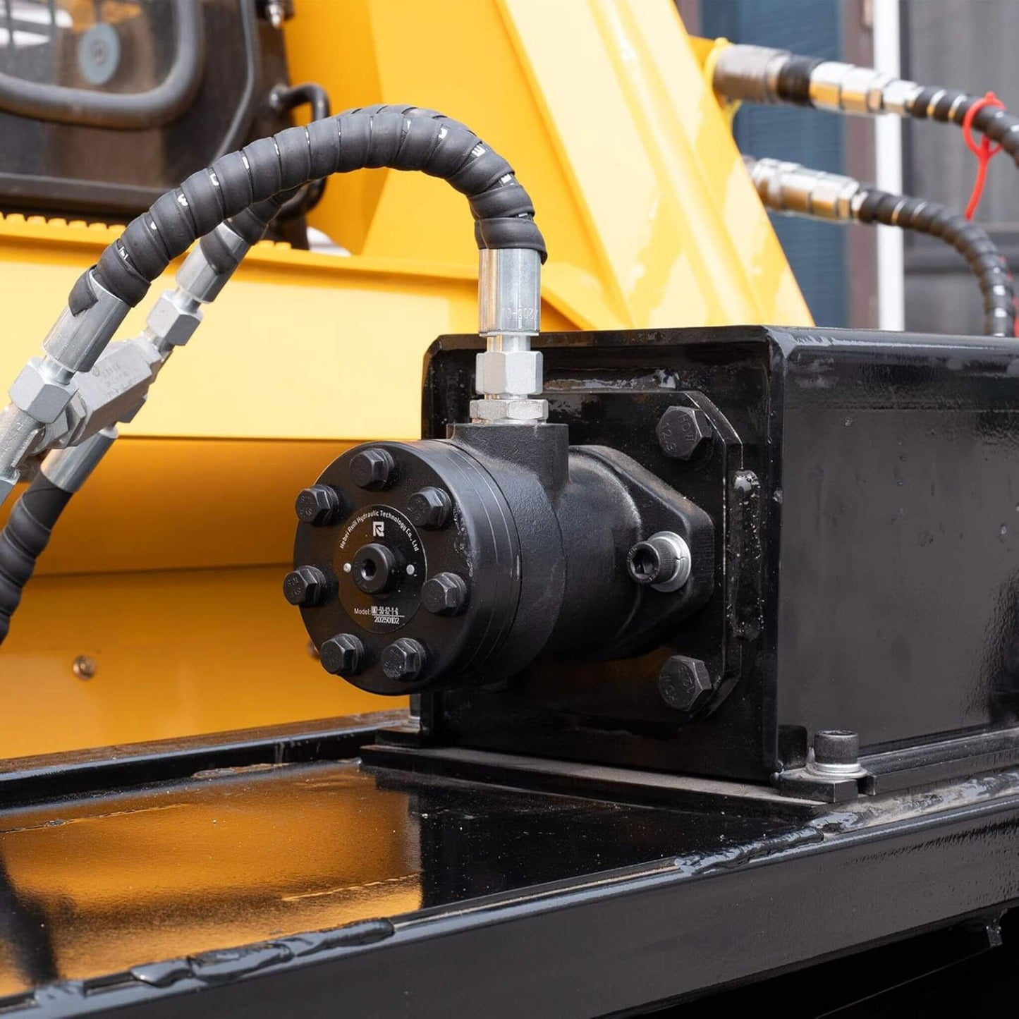 Heavy-Duty 60-Inch Topsoil Screening Skid Steer Bucket Attachment