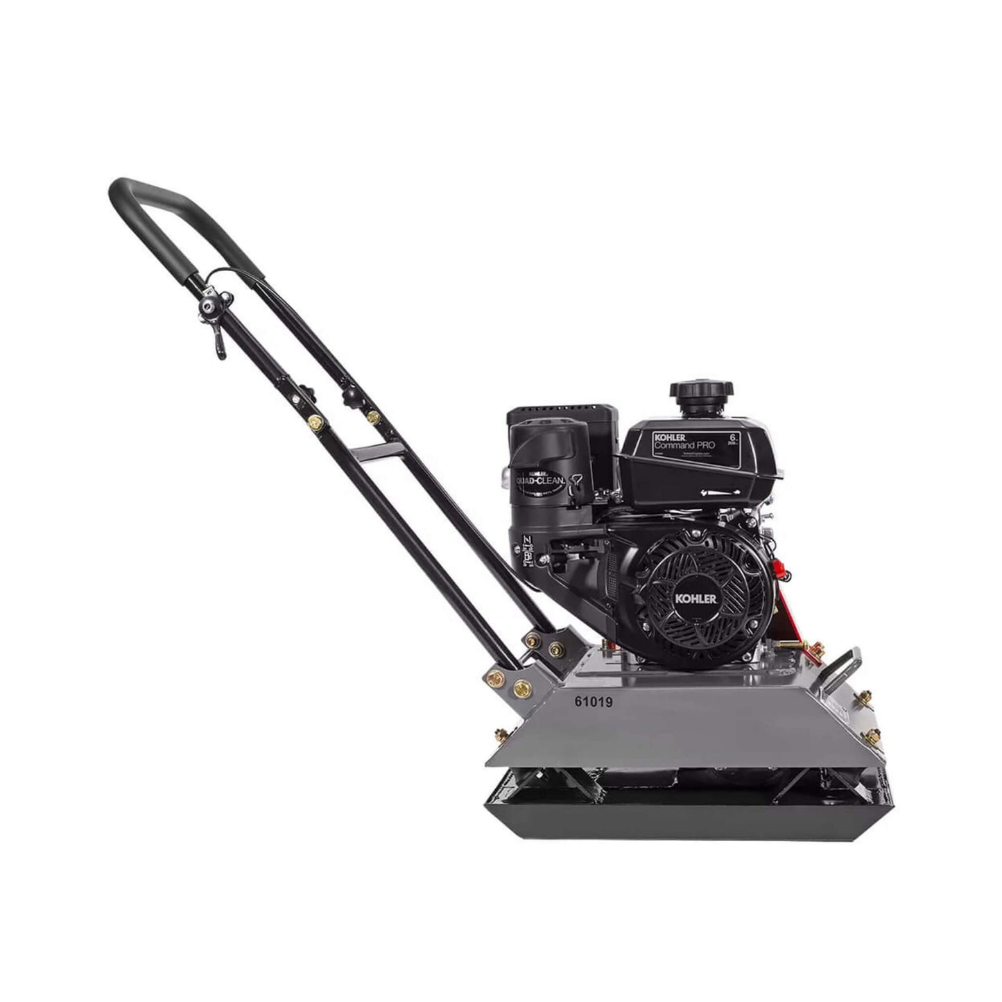 Heavy-Duty 6HP Industrial Gas-Powered Quad Clean Vibratory Plate Dirt Soil Road Compactor