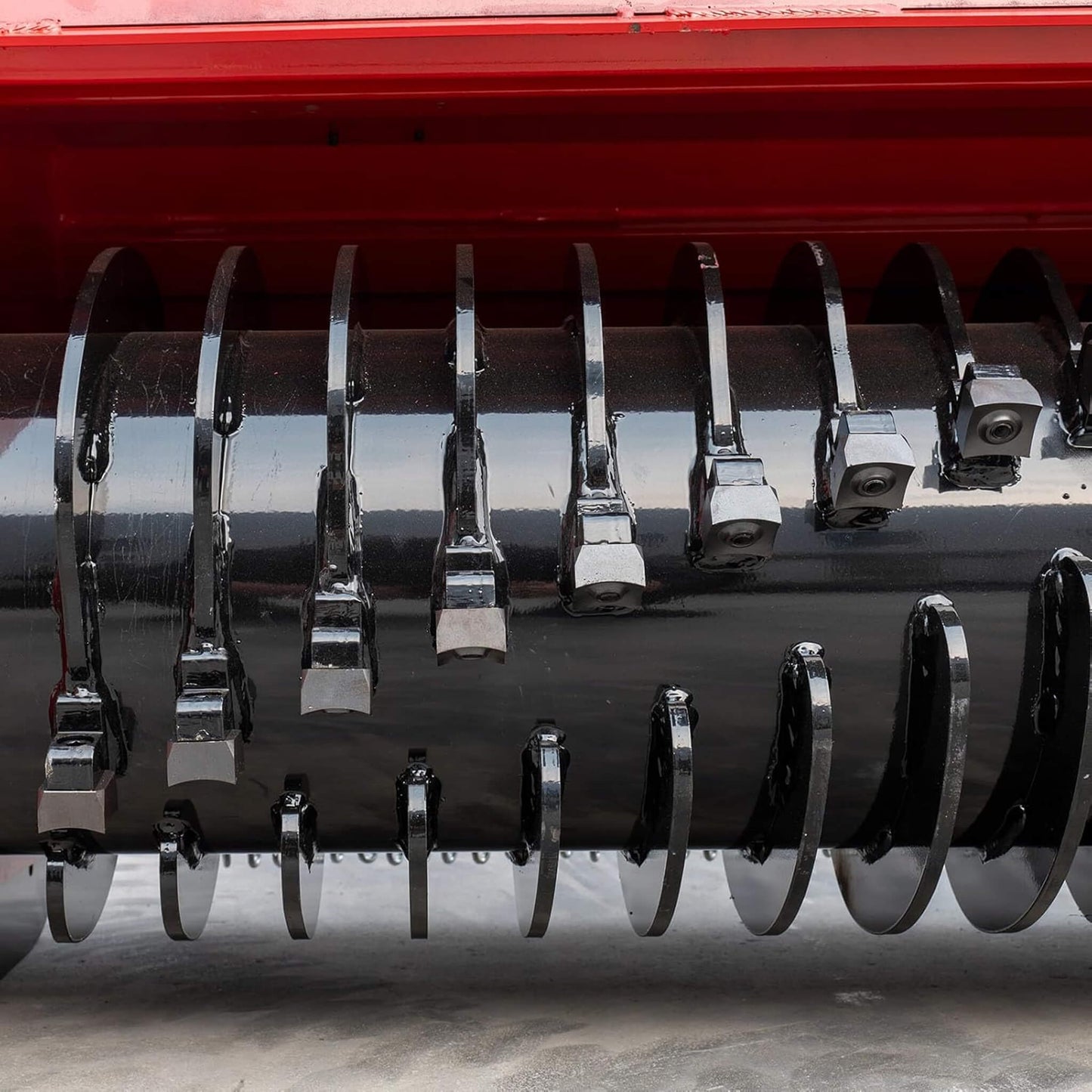 Heavy-Duty 72-Inch Hydraulic Forestry Mulcher Skid Steer Loader Attachment