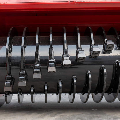 Heavy-Duty 72-Inch Hydraulic Forestry Mulcher Skid Steer Loader Attachment