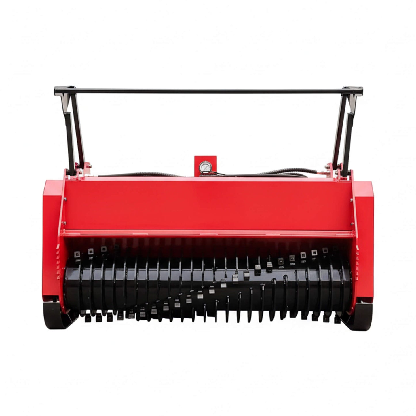 Heavy-Duty 72-Inch Hydraulic Forestry Mulcher Skid Steer Loader Attachment