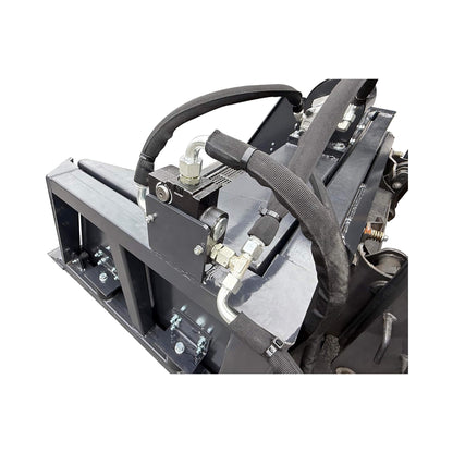 Heavy-Duty 72-Inch Hydraulic Screening Bucket Skid Steer Attachment