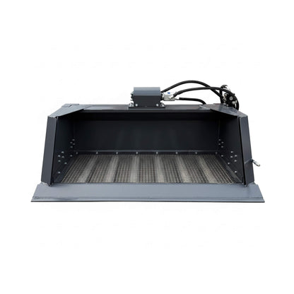 Heavy-Duty 72-Inch Hydraulic Screening Bucket Skid Steer Attachment