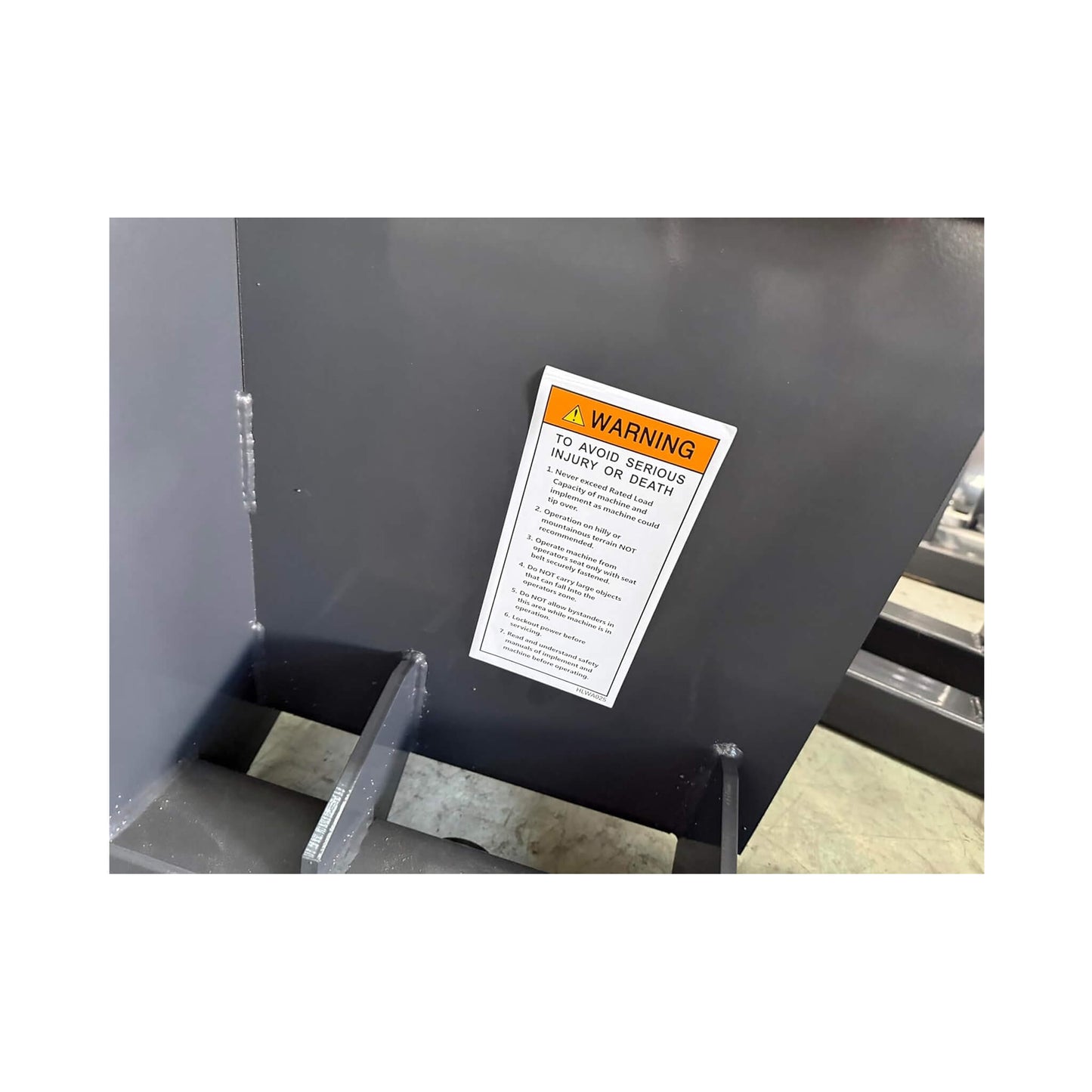 Heavy-Duty 72-Inch Hydraulic Screening Bucket Skid Steer Attachment