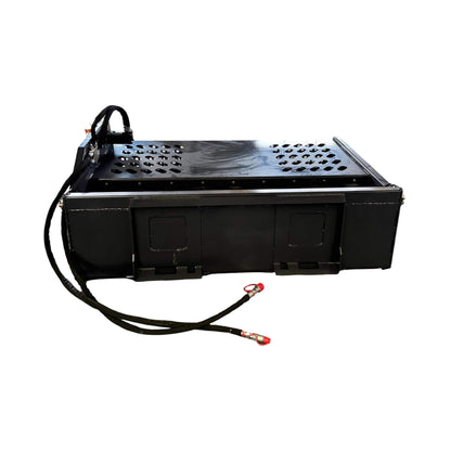 Heavy-Duty 72-Inch Landscape Rake Skid Steer Attachment