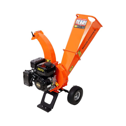 Heavy-Duty 7HP 212CC Gas Wood Chipper Shredder Mulcher