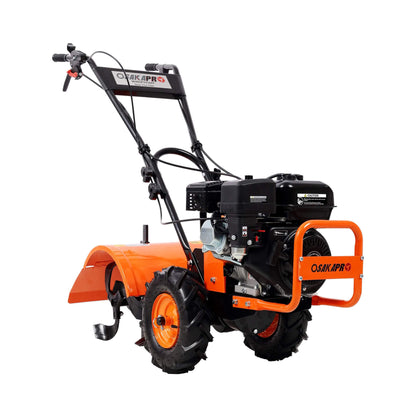 Heavy-Duty 7HP 212CC Rear Tine Power Tiller Gas Engine Garden Cultivator, 20 Inch
