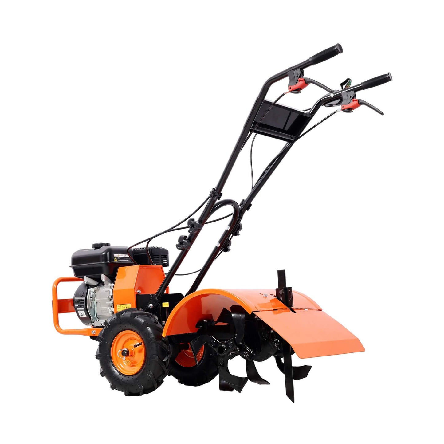 Heavy-Duty 7HP 212CC Rear Tine Power Tiller Gas Engine Garden Cultivator, 20 Inch