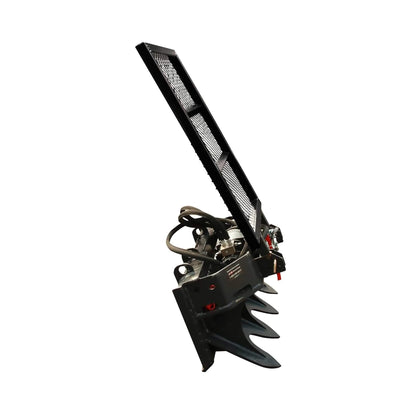 Heavy-Duty 7.5T Forestry Logging Winch Skid Steer Attachment with 100FT Steel Cable
