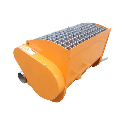 Heavy-Duty 80-Gal Double Discharge Concrete Mixer Skid Steer Attachment