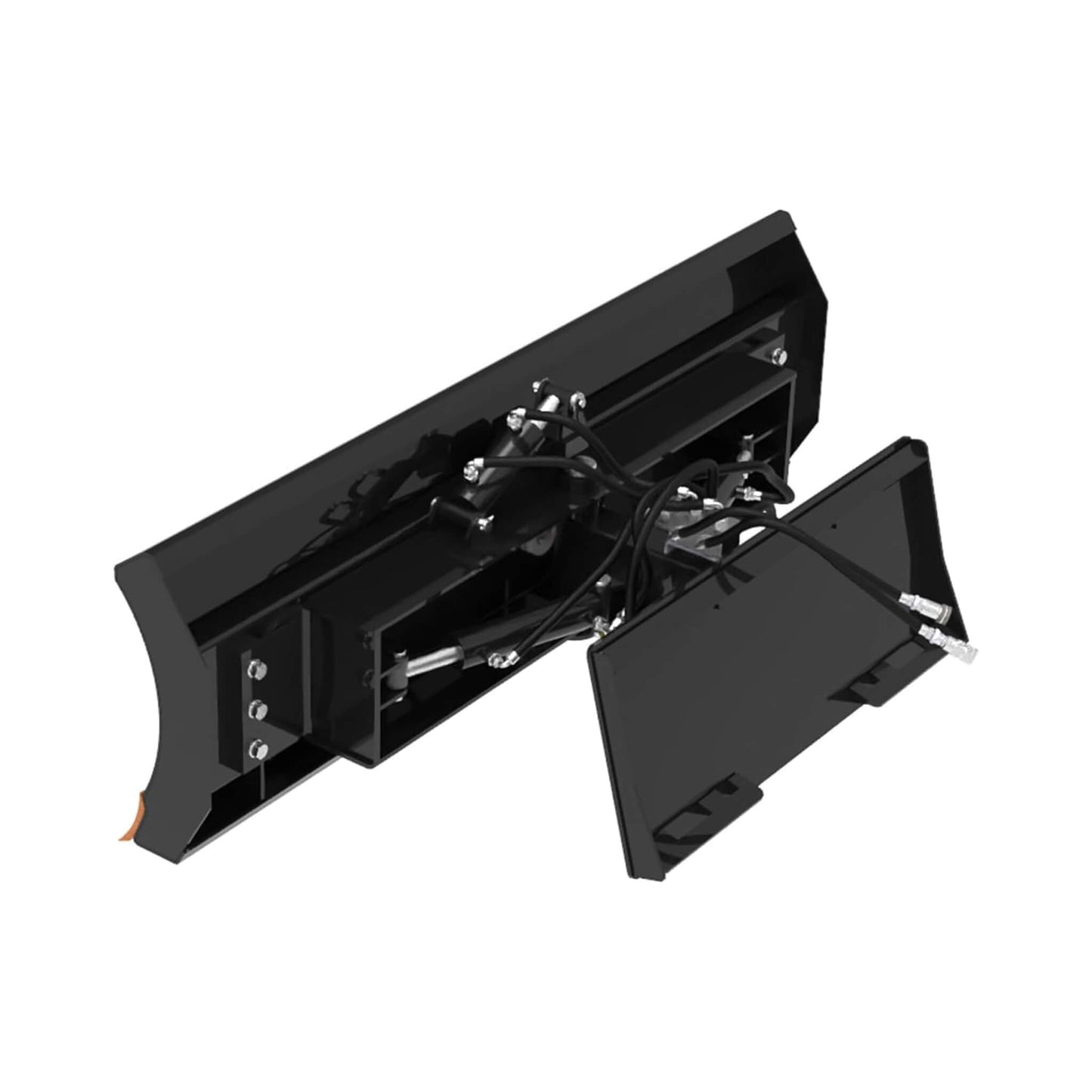 Heavy-Duty 84-Inch 6-Way Skid Steer Dozer Blade Attachment